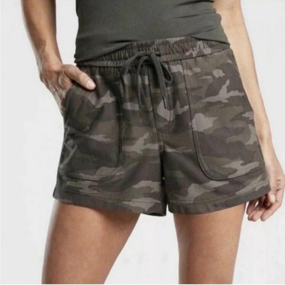 Athleta Camo Print Shorts